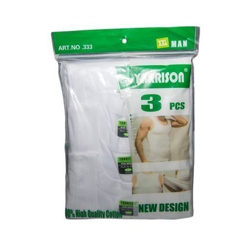 3-Pack Men's Cotton Vest -Yarrison/Tommykin