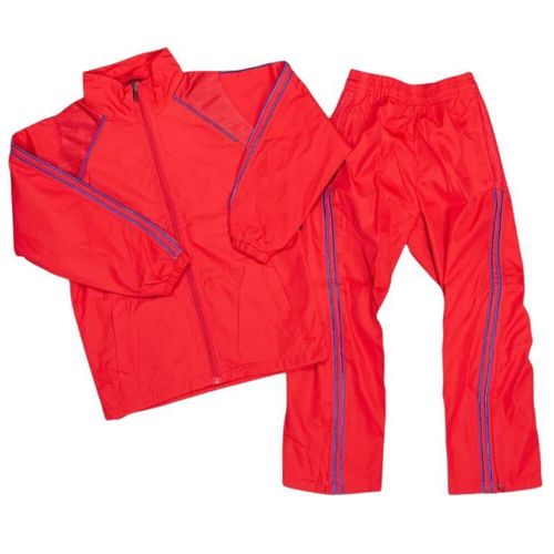 Boy's kids tracksuit - A red tracksuit with stripes in sizes 26 to 38
