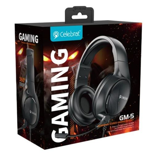 GM5 Headband RGB Lights Wired Gaming Headphones/Headsets for ps4/ps5