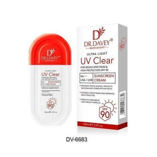 Ultra light UV Clear SPF 90 PA+++ UVA/UVB Sunscreen Cream Waterproof 100ml