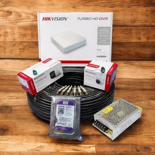 2 1080P Full HD 2MP Reliable Security Solution 24 Hour Monitoring CCTV Cameras Complete System Kit