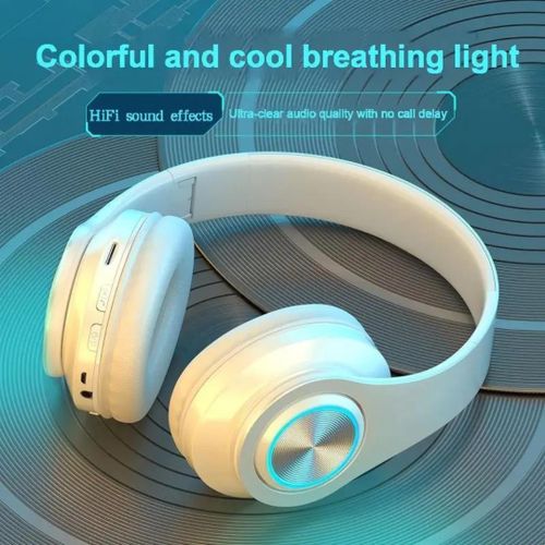 Wireless Foldable Bluetooth Headset – Headphones Long Playtime & Quick Charge