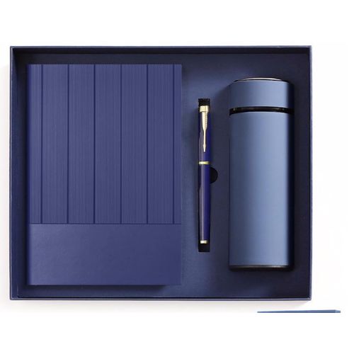 Business Gift Vacuum Cup Bottle Notebook Pen Business Gift Set Ideas for Men Women Office Gift for Opening Ceremony Anniversary Celebration