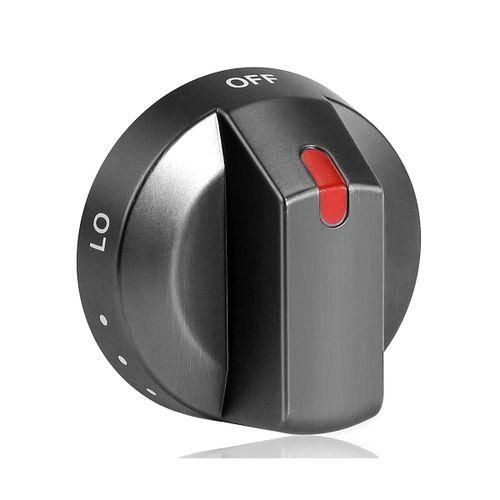 1Pcs DG64-00473B Black Stainless Knobs Repment Stove