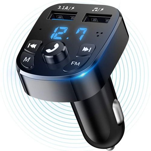 Car Wireless Bluetooth FM Transmitter, USB, TYPE C, Bluetooth FM Transmitter