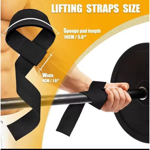 Weight Lifting Straps Wrist Supporter For Gym Gym Accessories For Men For Women Wrist Strap For Gym Wrist Support Deadlift Strap Weightlifting Straps For Grip Gym Straps For Weight Lifting