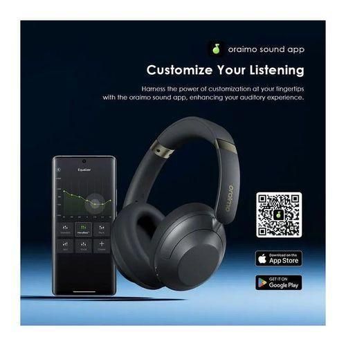 BoomPop Pro ANC Over-Ear Headphones, Speed Black...