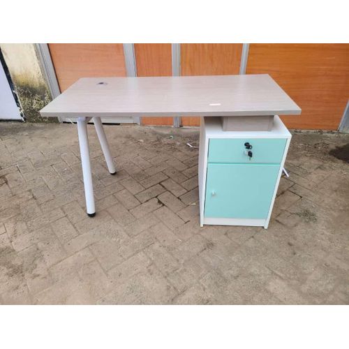 12 Meter Office Desk Home Study Table Modern Design Storage Drawers Workstation