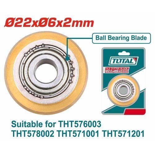 TOTAL THT576003B Tile cutter blade Blade size:Ø22xØ6x2mm