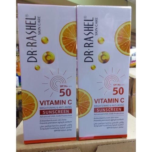 DR RASHEL Advanced Vitamin C brightening/Antiaging sunscreen for even skin tone