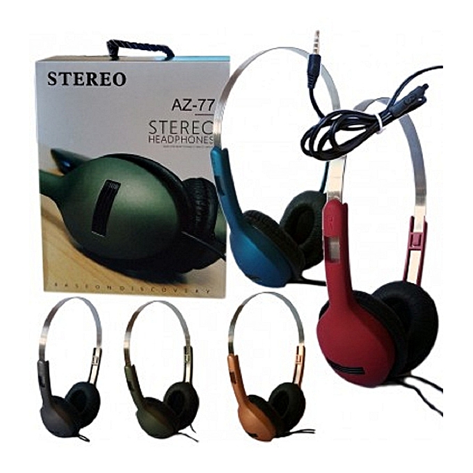 Generic HEADPHONES STEREO AUDIO HEADPHONES MICROPHONE MP3 SMARTPHONE