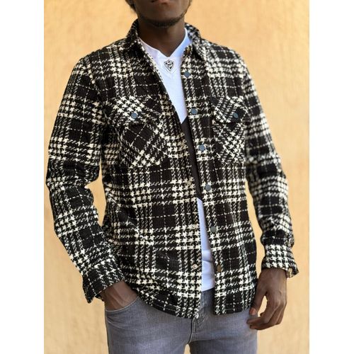 Unisex corduroy flannel shirts