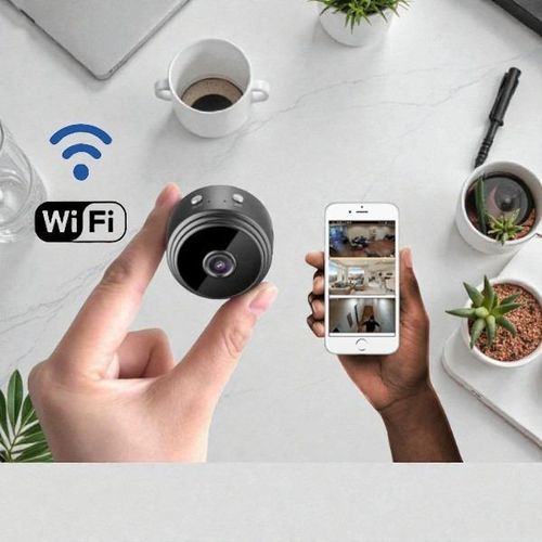 A9 Mini Wireless Hidden 1080P Full HD Camera with Inbuilt Battery, Easy Installation, and Reliable Performance for Home Security