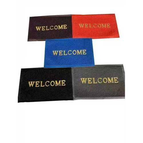 Welcome Doormat 40x60cm Non-Slip Machine Washable