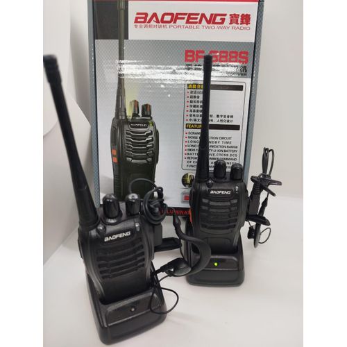 Baofeng BF-888S Handheld Walkie Talkie – Compact UHF Two-Way Radio
