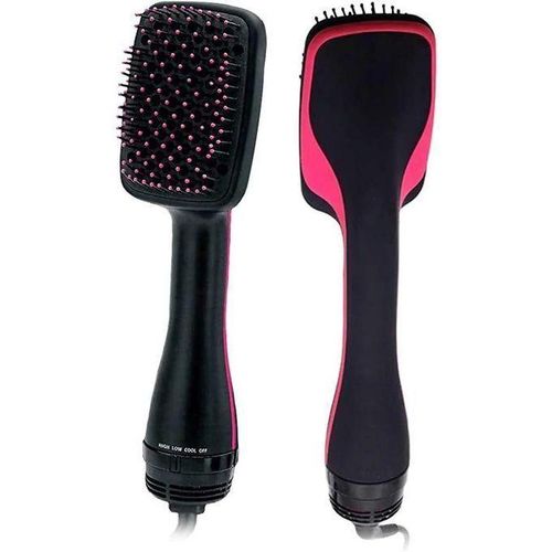 2 In 1 Hair Brush Comb Straightener- One Step Hair Blower Electric Hot Air Brush
