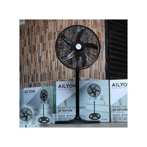 Fans 18-inch Cooling Fan With Stand, 5 Speed Control, Super Quiet Motor & Poly Coated Safety Grill Fans Cooling. Recommended