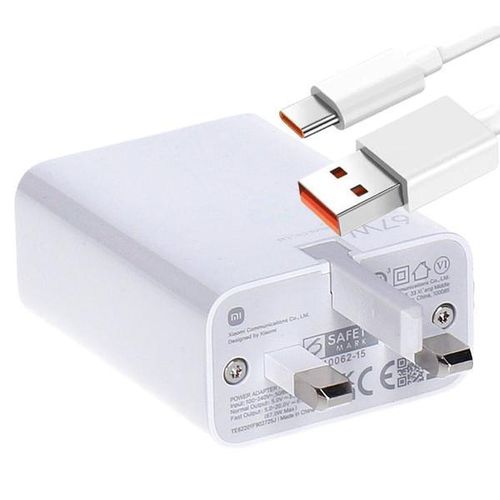 Super Fast Charger 67W Redmi Turbo for Redmi Note 15 Pro Plus