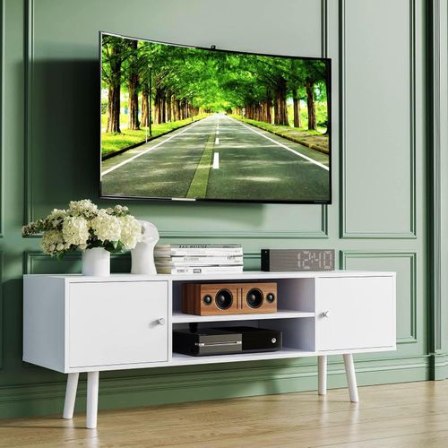 ROMAN WALLNUT MODERN WOODEN TV STAND - 5FT