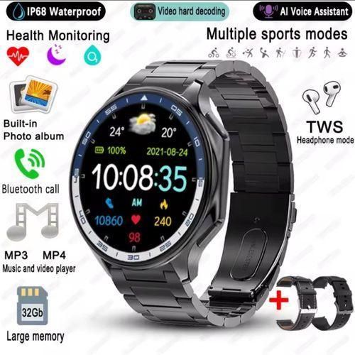 Watch X AMOLED 32GB Smartwatch Waterproof Men Smart Watch Bluetooth Call