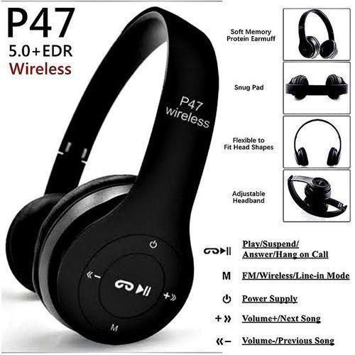 Wireless Music Bluetooth Headphone, Wireless With Mem Card Slot