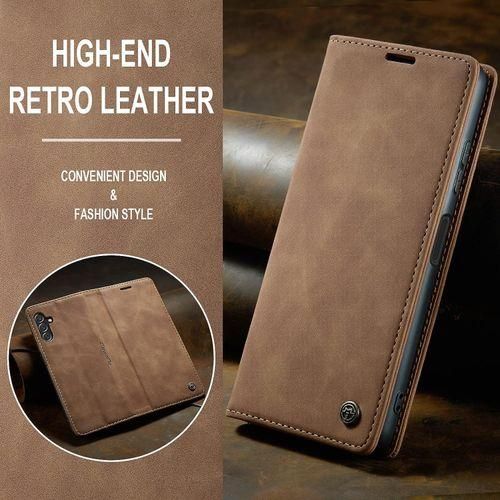 Caseme For Samsung Galaxy A14 5G/A14 4G Flip PU Leather Wallet Case With 2 Cards Slot