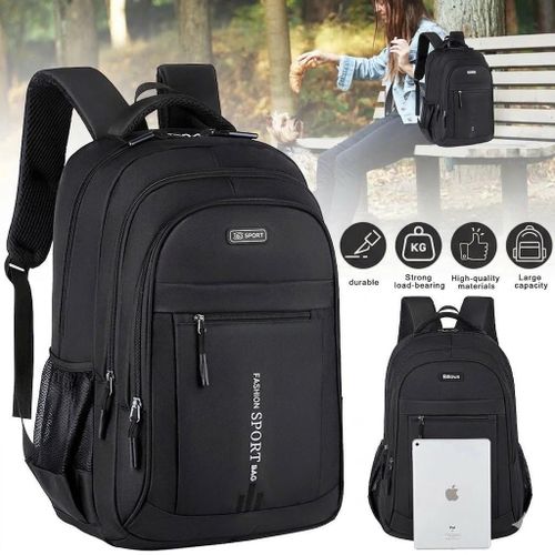 Large capacity men's backpack, laptop bag, multi-functional business and sports backpack