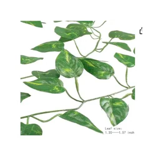 AFFORDABLE HOME DECOR ARTIFICIAL//FAUX/AESTHETIC IVY GARLAND GREENERY HANGING VINES/LEAVES FOR LIVINGROOM/BEDROOM/BATHROOM DECOR (2MTRS)