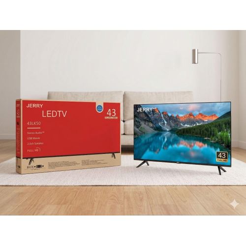 43 inches LED Smart TV FHD Frameless Bluetooth WIFI Android14 Digital Netflix YouTube Prime 43 television 1 year warranty