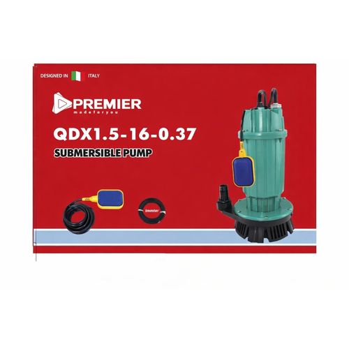QDX 0.5HP Submersible Pump with Auto Float Switch ON/OFF