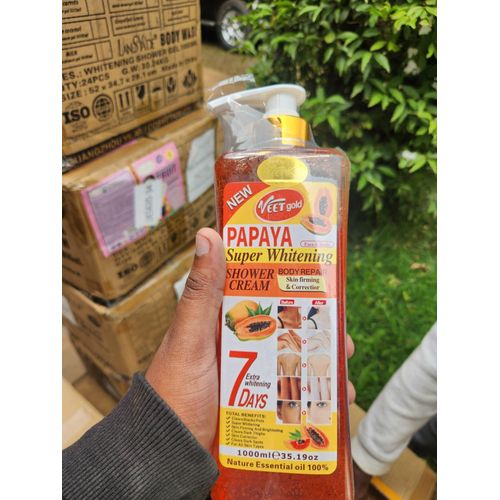 Papaya Super Whitening Shower Cream