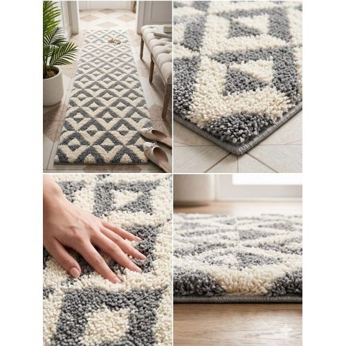 50x120 cm Hand-made Hallway Anti- slip Carpet Kitchen Bedside mat