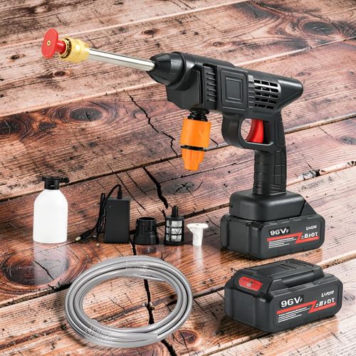 Best Performance Car Cleaning Solution 96V Cordless Car Washer Car Washing High Pressure Washer Gun