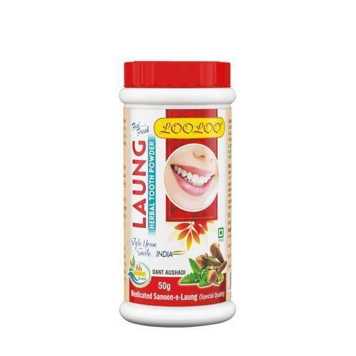 Looloo Herbal Medicated Tooth Powder Laung Clove