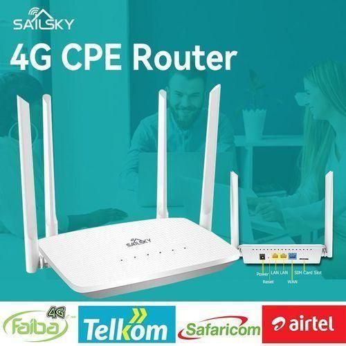 All Networks Supports Home 4G LTE WiFi Sim Router