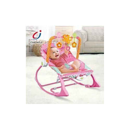 Infant To-Toddler Portable Baby Rocker -Pink