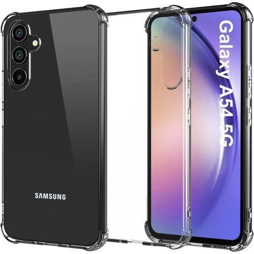 Galaxy A54 Case - Clear Transparent Samsung A54 Case,Slim Fit Flexible TPU Shockproof Corners Cell Phone Cover for Samsung Galaxy A54 5G,HD Clear
