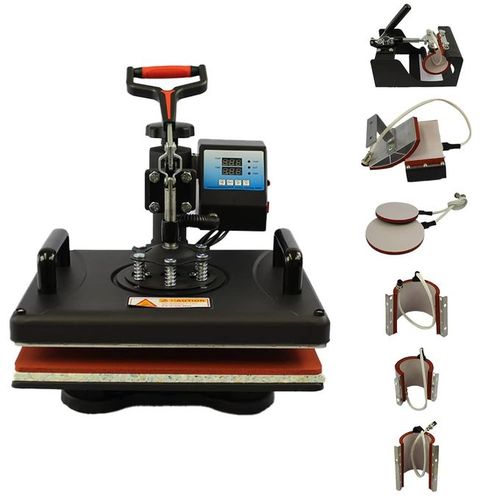 8in1 T-shirt Printing Machine 12"x15" Shirt Printer Mug Press