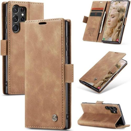 For Samsung Galaxy S22 Ultra Wallet CaseSoft PU Leather Flip With ID Credit Card Slots Holder