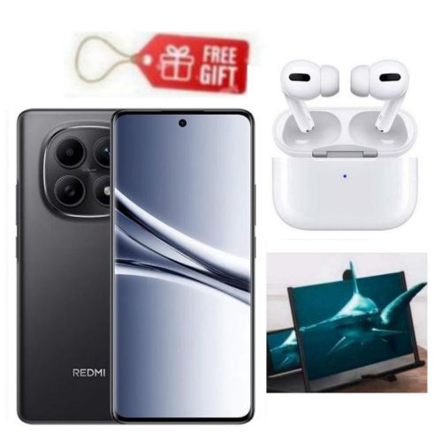 Redmi Note 15 677 256GB 8GB RAM Dual SIM 5800mAh Black Airpods Magnifier
