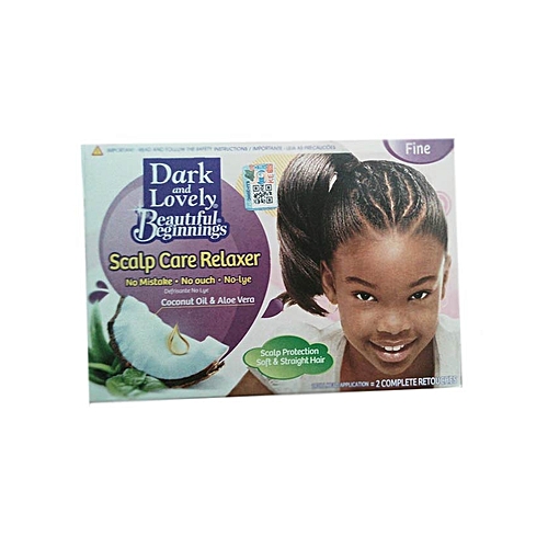 Dark And Lovely Beautiful Beginnings Relaxer Kit - Fine ...