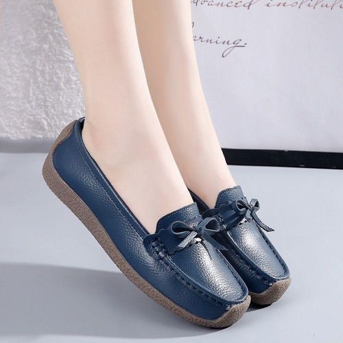 Ladies leather loafers
