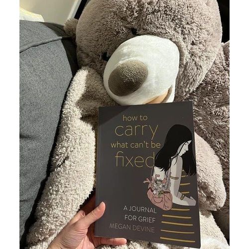 How to Carry What Can't Be Fixed" Book By Megan Devine