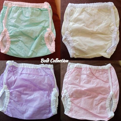4PCs Washable Waterproof Nylon Urine Baby Pants