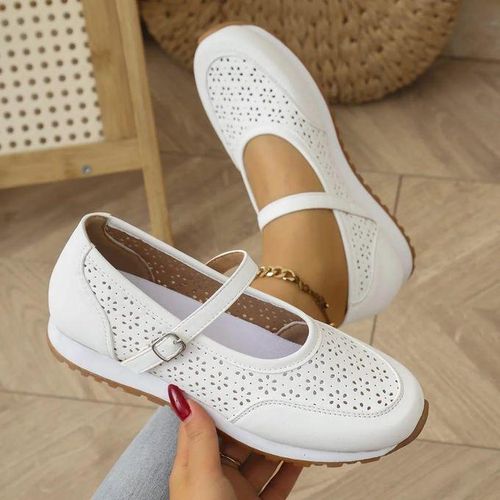 LADIES BREATHABLE CASUAL FLATS