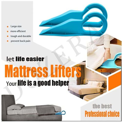 Plastic bed spread tool/mattress lifter
