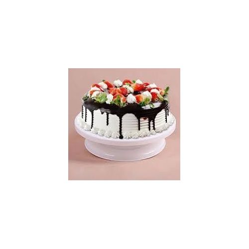 28cm Rotating Cake Turntable For Decorating, 360 Degree Smooth Spin Revolving Cake Stand For Icing And Display