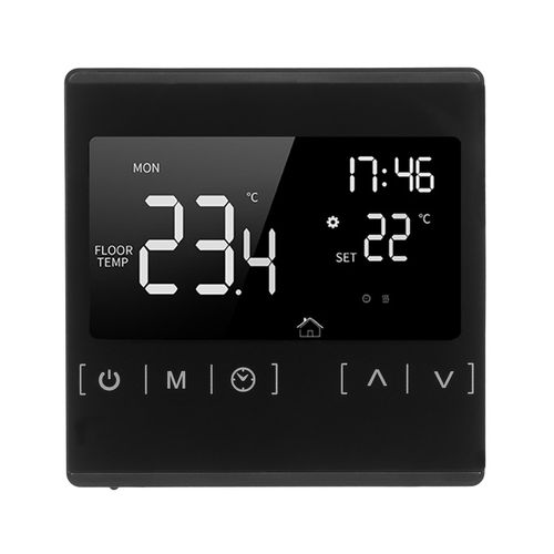 Smart Touchscreen Thermostat for Home Programmable Electric Water Heating System Thermoregulator AC 85-250V Temperature Controller Heat Only Thermostat for Hot Water Recirculating System