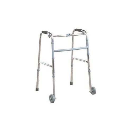 Foldable Adjustable Walking Frame With Wheels