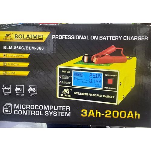 Bolaimei BLM-866C Fast Battery Charger with MCU Control and Safety Protection